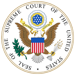 Seal of The Supreme Court of The United States Badge